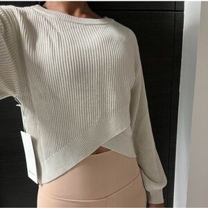 Lululemon cross cross reversible sweater top